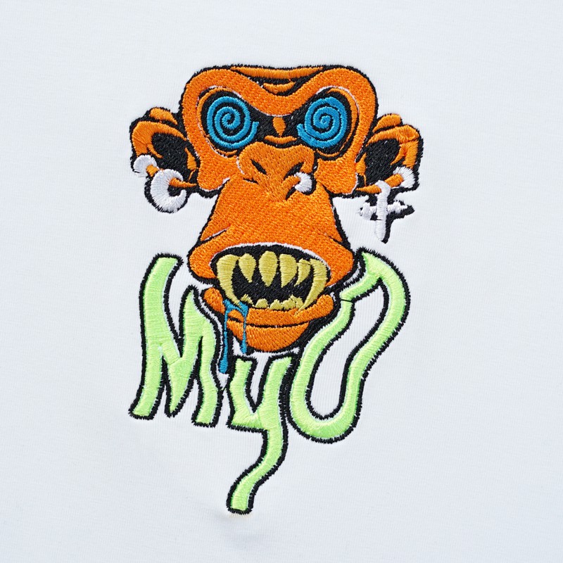 Áo Thun Nam Đẹp MYO Vải Cotton Thêu E-Monkey