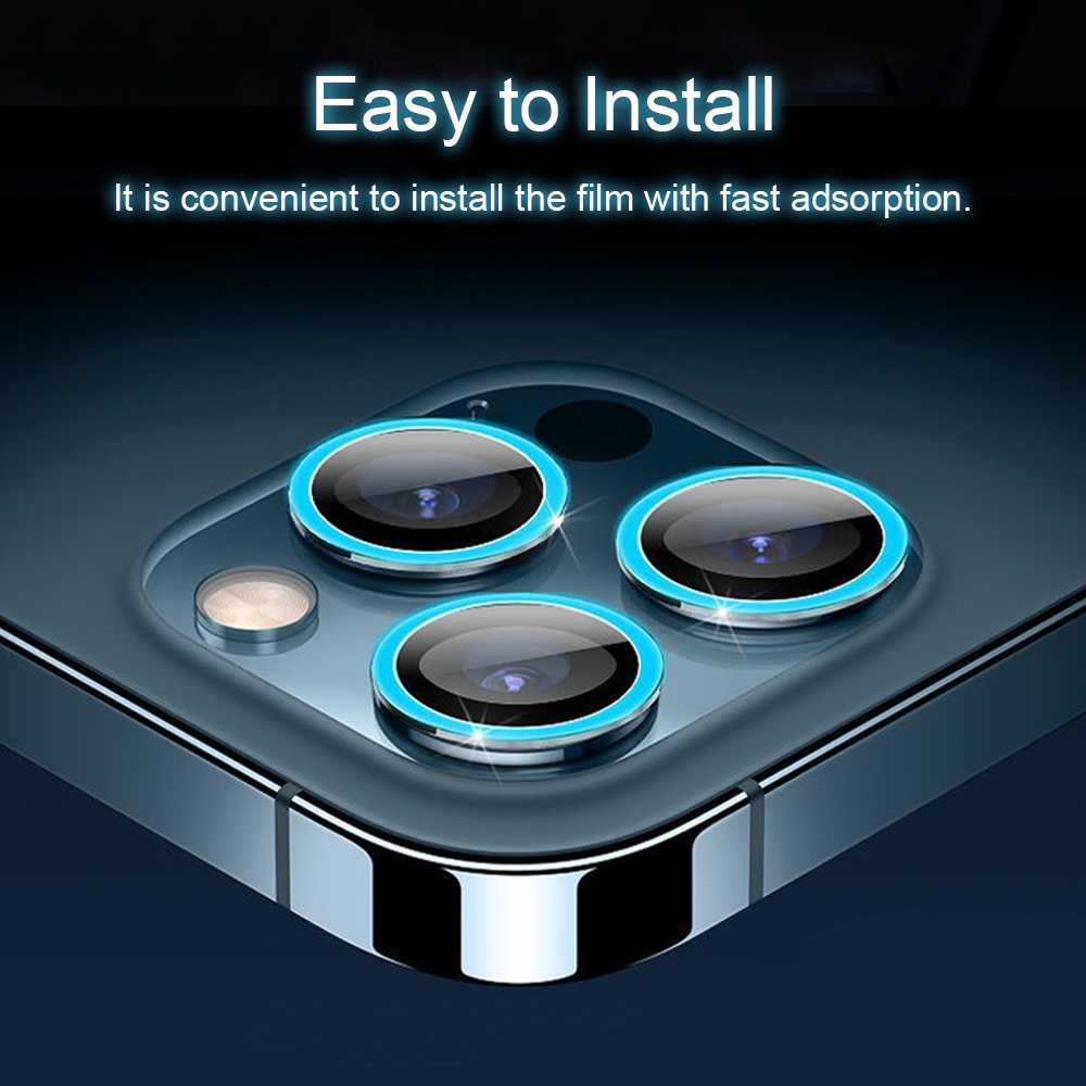 Miếng dán bảo vệ camera sau cho iPhone 11 12 13 14 Pro Max