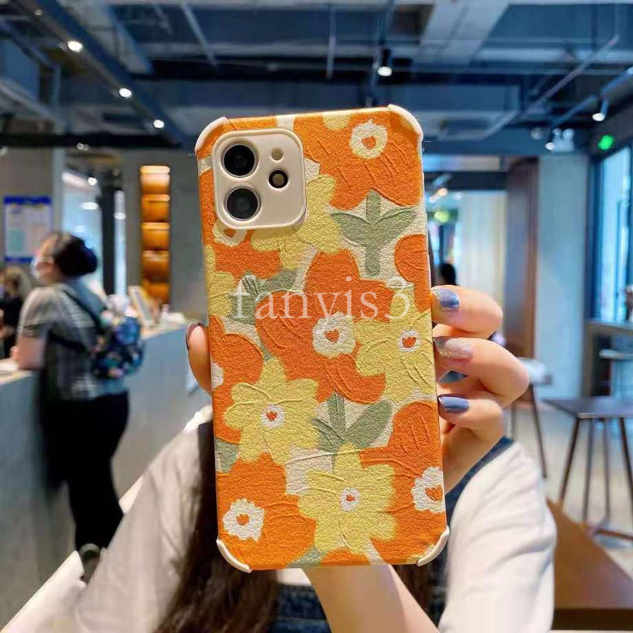 Ốp Lưng Họa Tiết Hoa Xinh Xắn Cho Iphone 12 11 Pro Max 12 Mini 8 7 Plus Se 2020 X Xs Max Xr | BigBuy360 - bigbuy360.vn