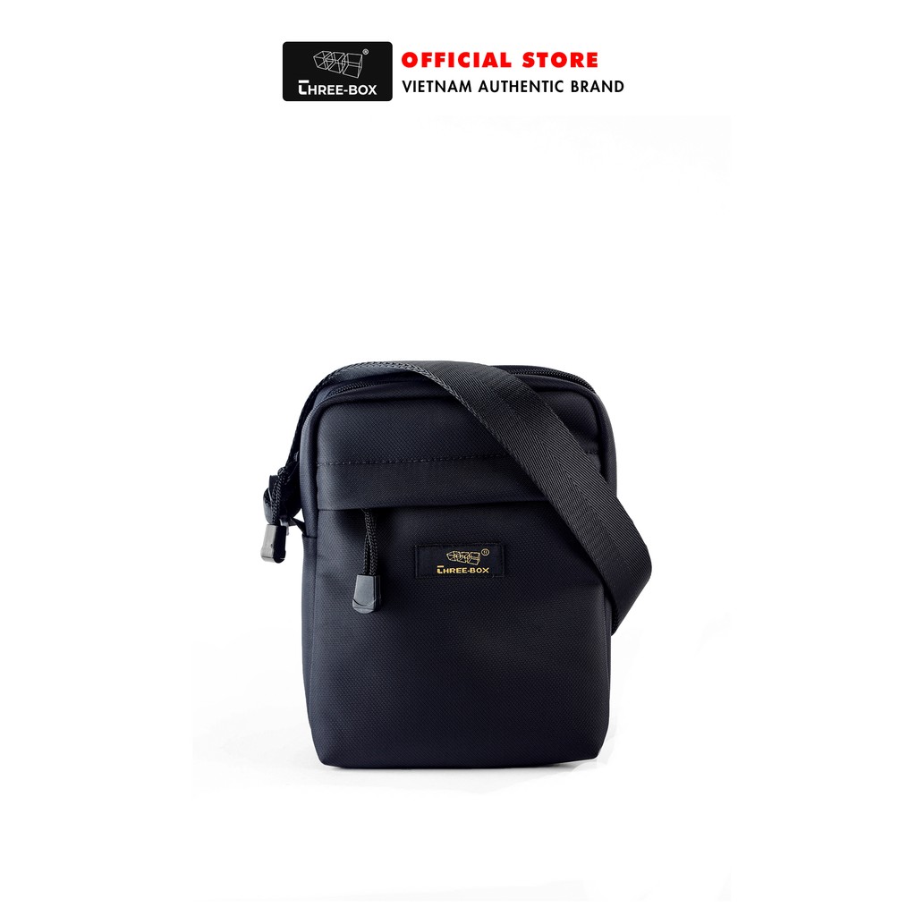 Túi đeo chéo Oxford Lasco nam nữ chống nước thương hiệu Three-Box