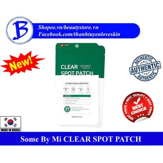 [AUTH]  Miếng dán mụn Some By Mi CLEAR SPOT PATCH (18 miếng)