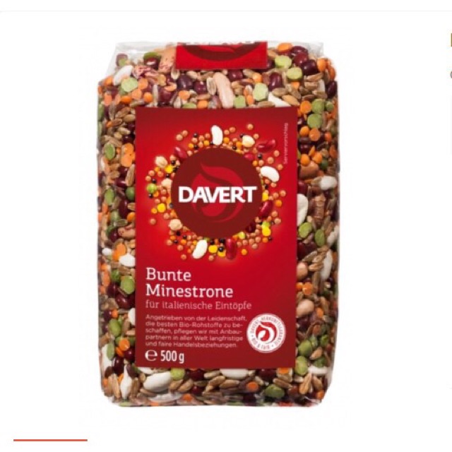 Hạt hỗn hợp hữu cơ Davert