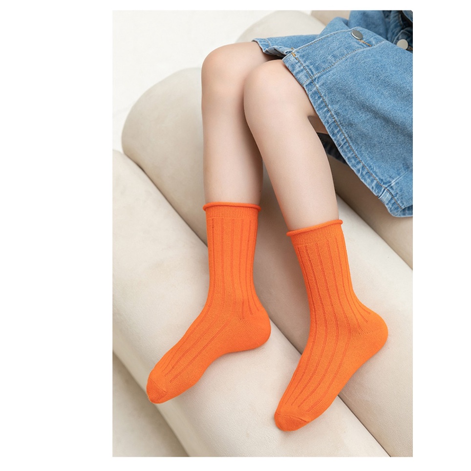 Set tất vớ 3 đôi tất cổ lỡ màu  phong cách Hàn Quốc (TTT-14) Richkidsstore2021