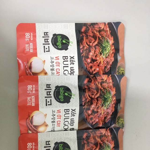 Xốt Ướp Thịt Bulgogi 80G