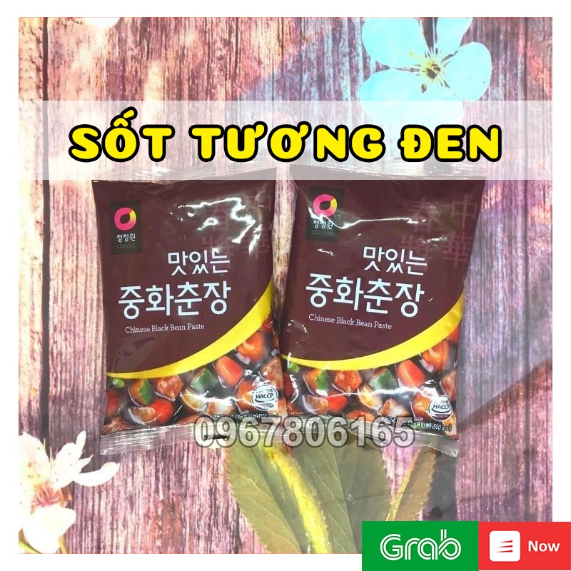 SỐT TƯƠNG ĐEN – Sốt Nấu Mì Tương Đen Chuẩn Vị Hàn Quốc Chinese Black Bean Paste 250g