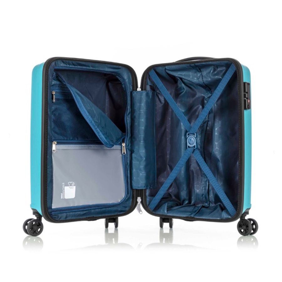 Vali kéo TRIPrism KAMILIANT - MỸ cabin20inch/55cm :Khóa kéo đôi chống trộm SafePlux™ Hệ thống 4 bánh xe đôi 360°
