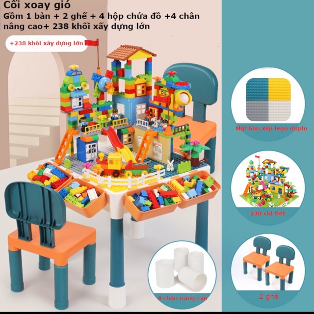 Bộ đồ chơi xếp hình cho bé