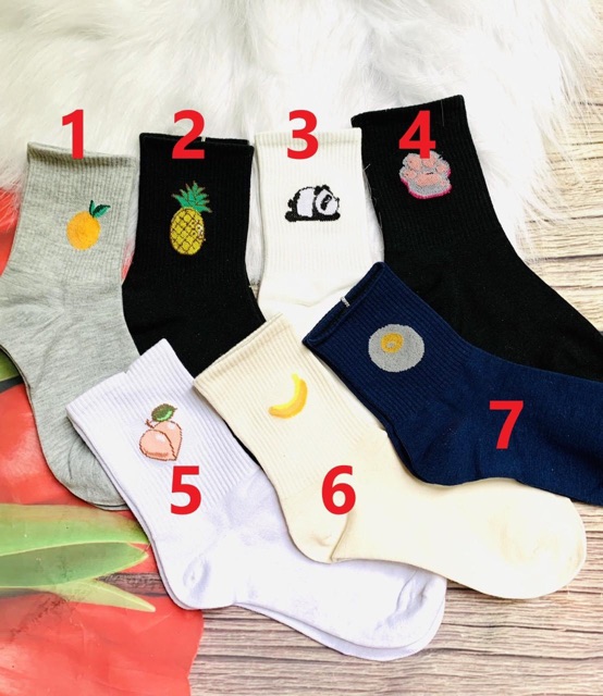 Tất hình cổ lưng mẫu mới