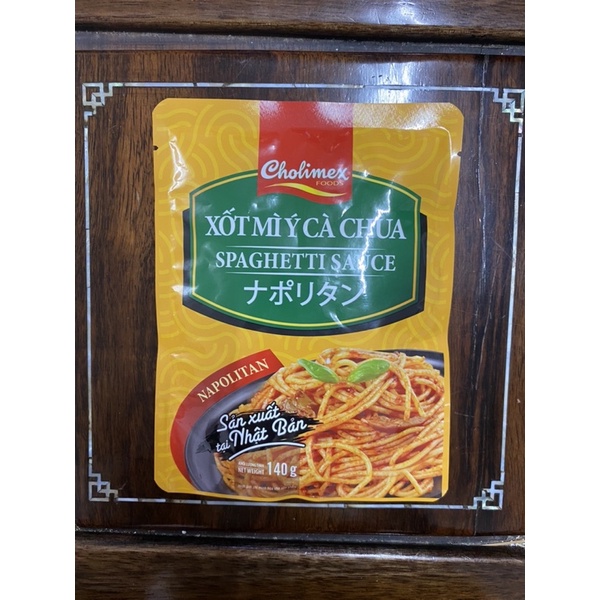 Xốt Mỳ Ý Bò Bằm/Cà Chua Cholimex (140g)