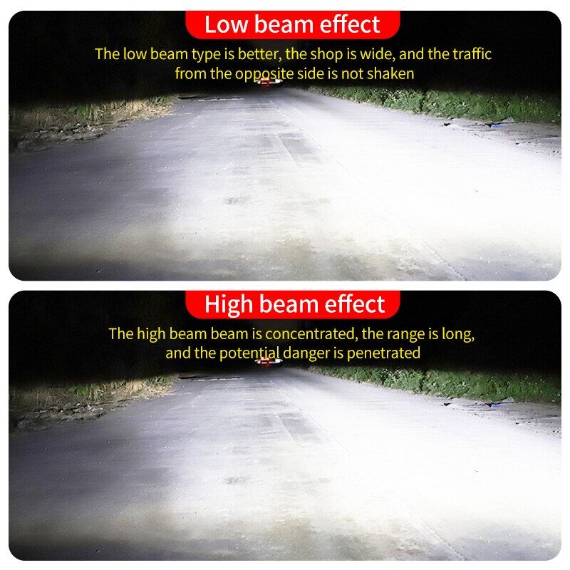 Đèn Pha LED H4 H7 H11 HB3 (9005) HB4 (9006) HB4 (9006) Siêu Sáng 22000LM 6500K Cho Xe Hơi