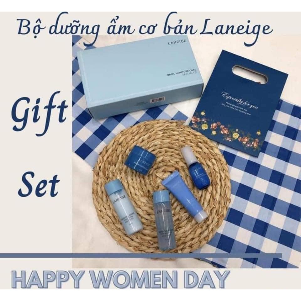 Set dưỡng ẩm Laneige mini Moisture Kit (5 món)