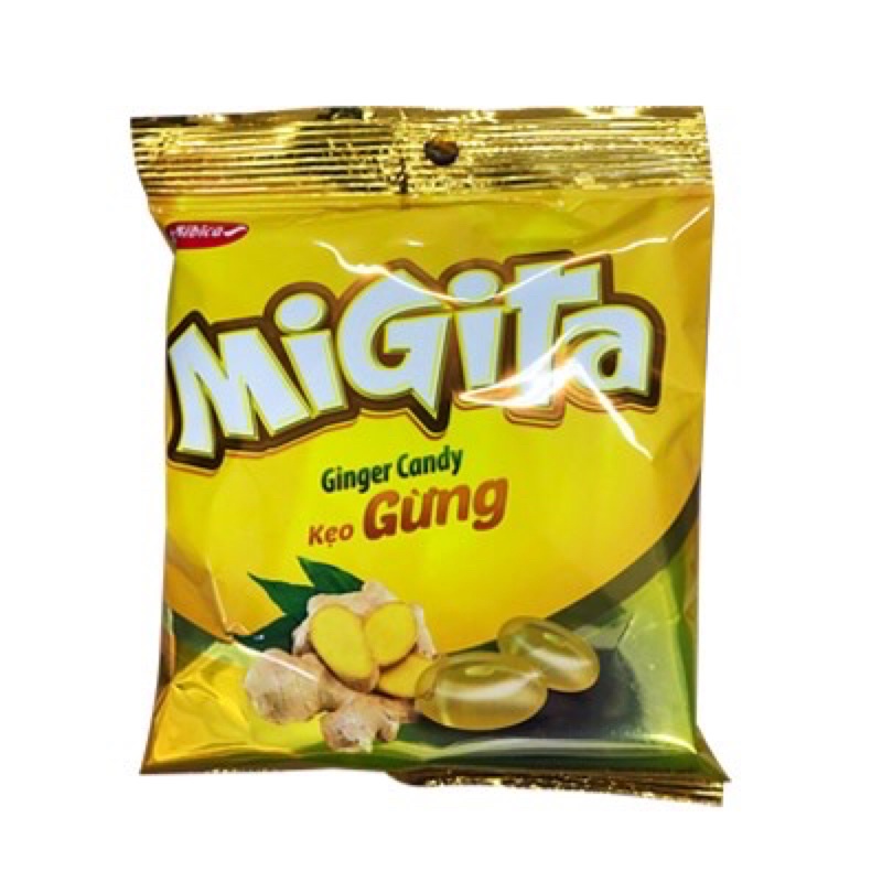 Kẹo cứng Migita Gừng túi 70g