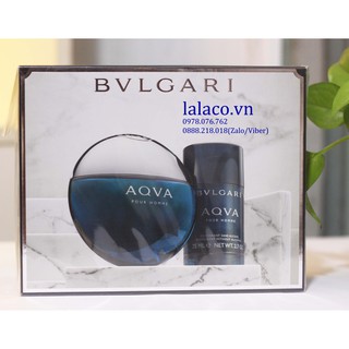 Bộ nước hoa GiftSet Aqva Bvlgari Pour Homme 2pc