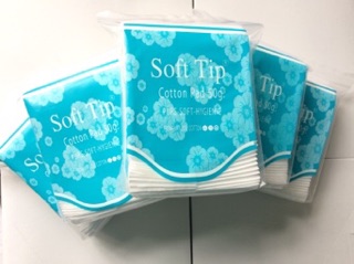Combo 4 gói bông tẩy trang Soft Tip Thái Lan