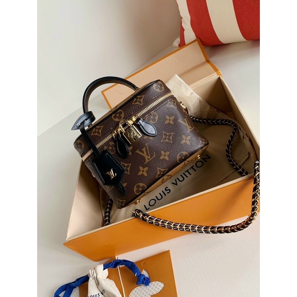 CỐP LV Sz 19cm FULLBOX Nam Châm NGUYÊN SEAL kèm Bill đầy đủ