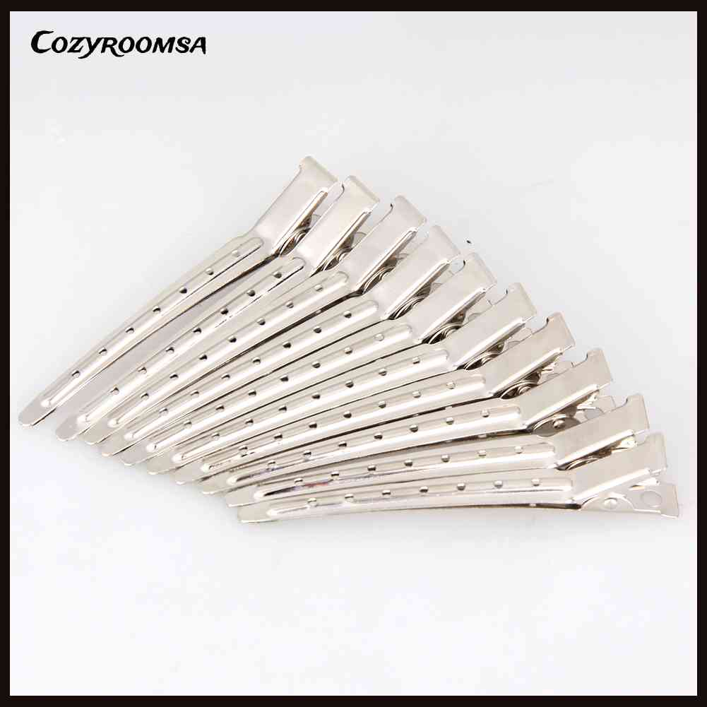 Set 10 Kẹp Tóc Bằng Thép Không Gỉ