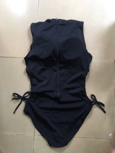 Monokini cổ yếm đan eo