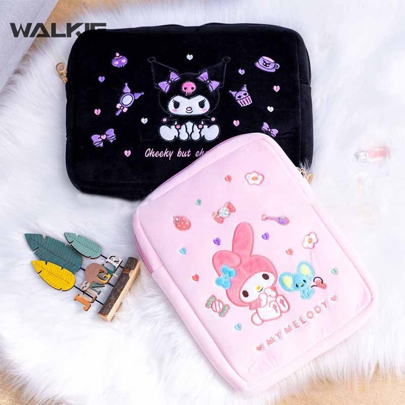 Túi Đựng Laptop/iPad/Máy Tính Bảng Đa Năng Họa Tiết Hoạt Hình Kuromi Cinnamoroll Kitty