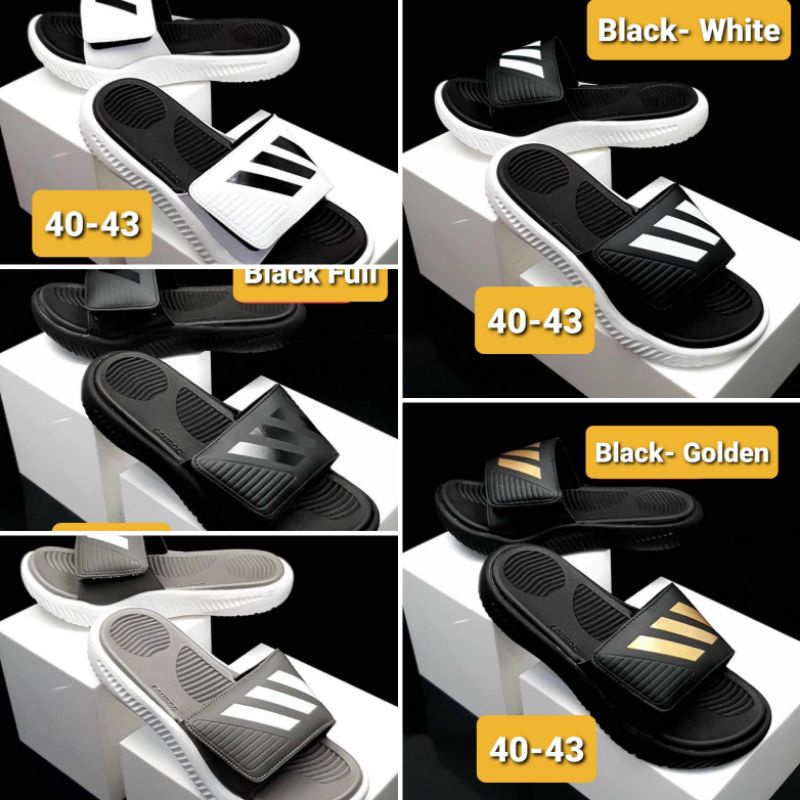 ∈dép Adidas aphabounce Adi Das 3 sọc quai ngang đế dày cao độn lên 3cm có big size tem in nhiệt và tag