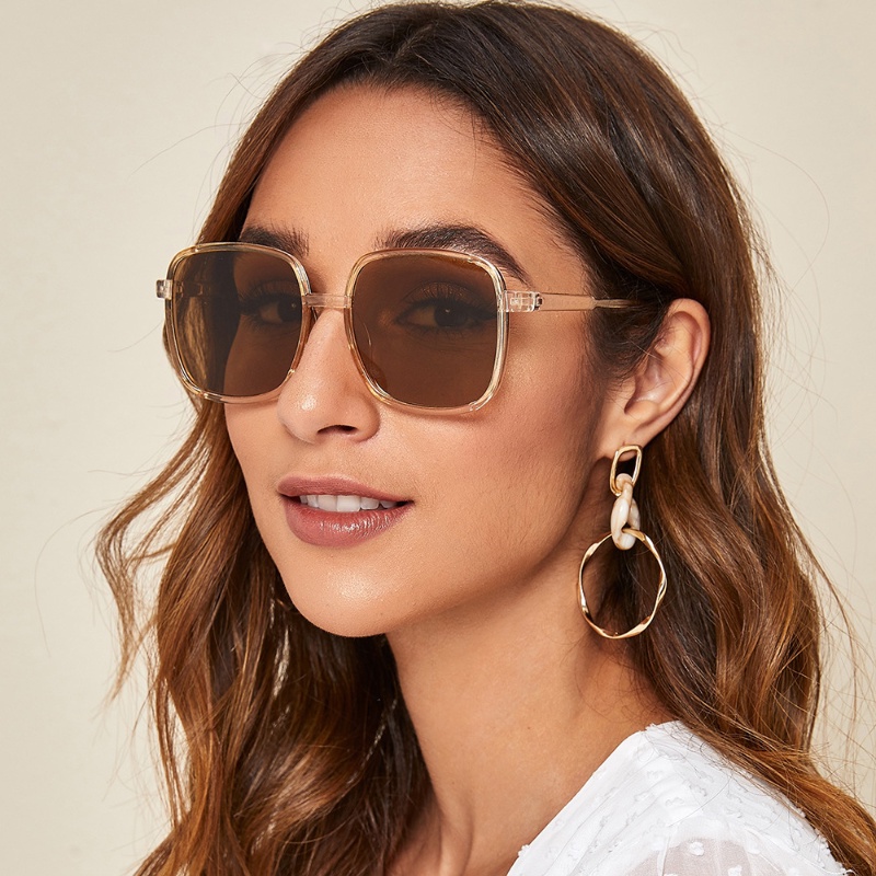 Kính Mát Gọng Lớn Phong Cách Hàn Quốc Cho Nam Và Nữ