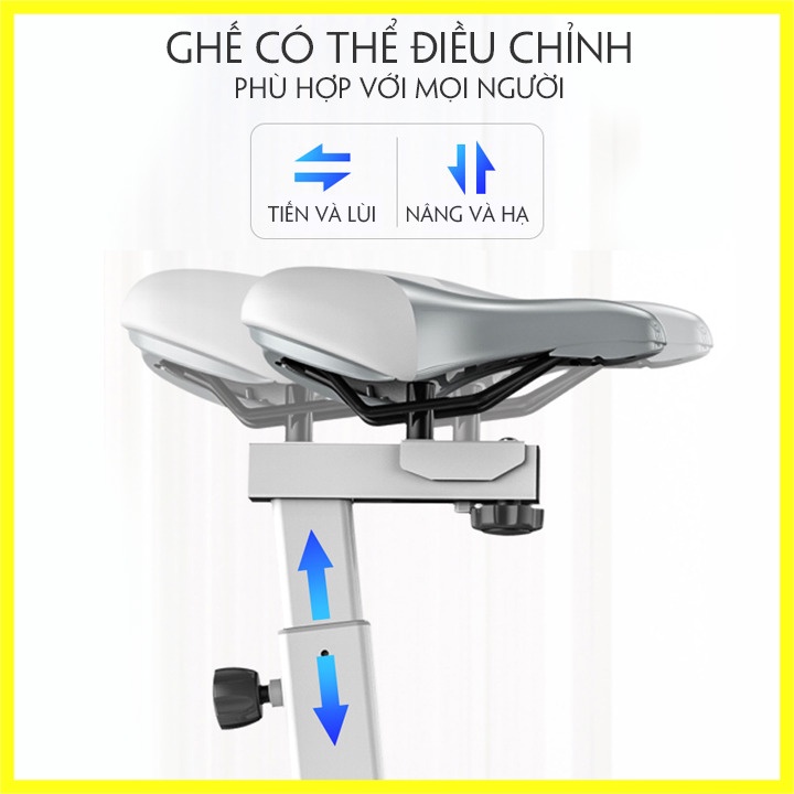 Xe Đạp Tập Thể Dục Đa Năng Trong Nhà  Giảm Cân Hiệu Quả - Máy Tập Thể Hình Elip Đa Chức Năng