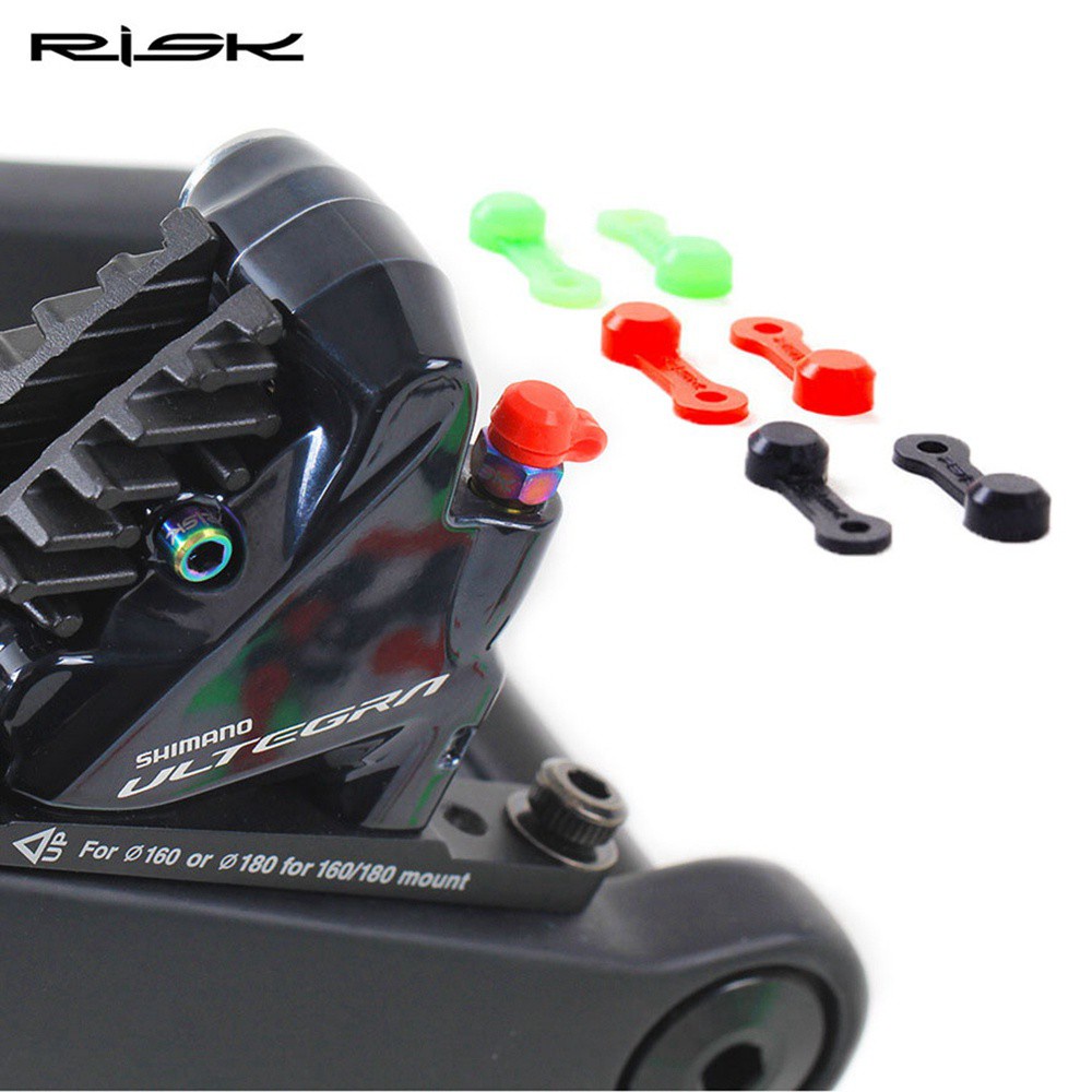 Set 10 Nắp Đậy Chống Bụi 19MM Cho Phanh Xe Đạp 3 Màu Sắc