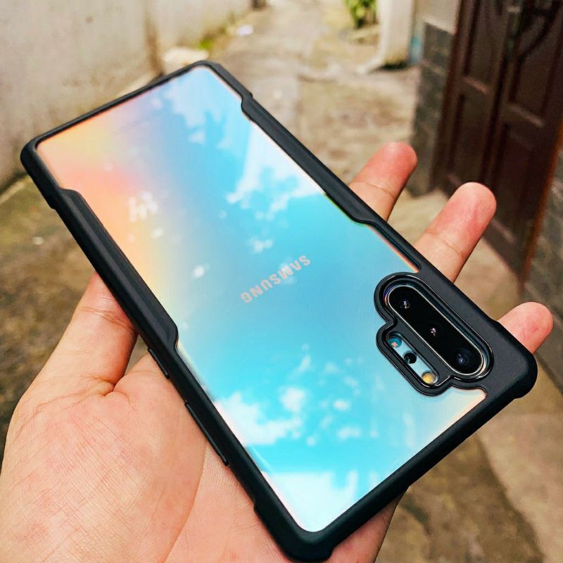 Ốp lưng chống sốc S24/S23 PLUS/S23 ULTRA/S22 Ultra/S24plus/S22/Note 9/Note10Plus/Note20Ultra lưng trong viền màu Xundd