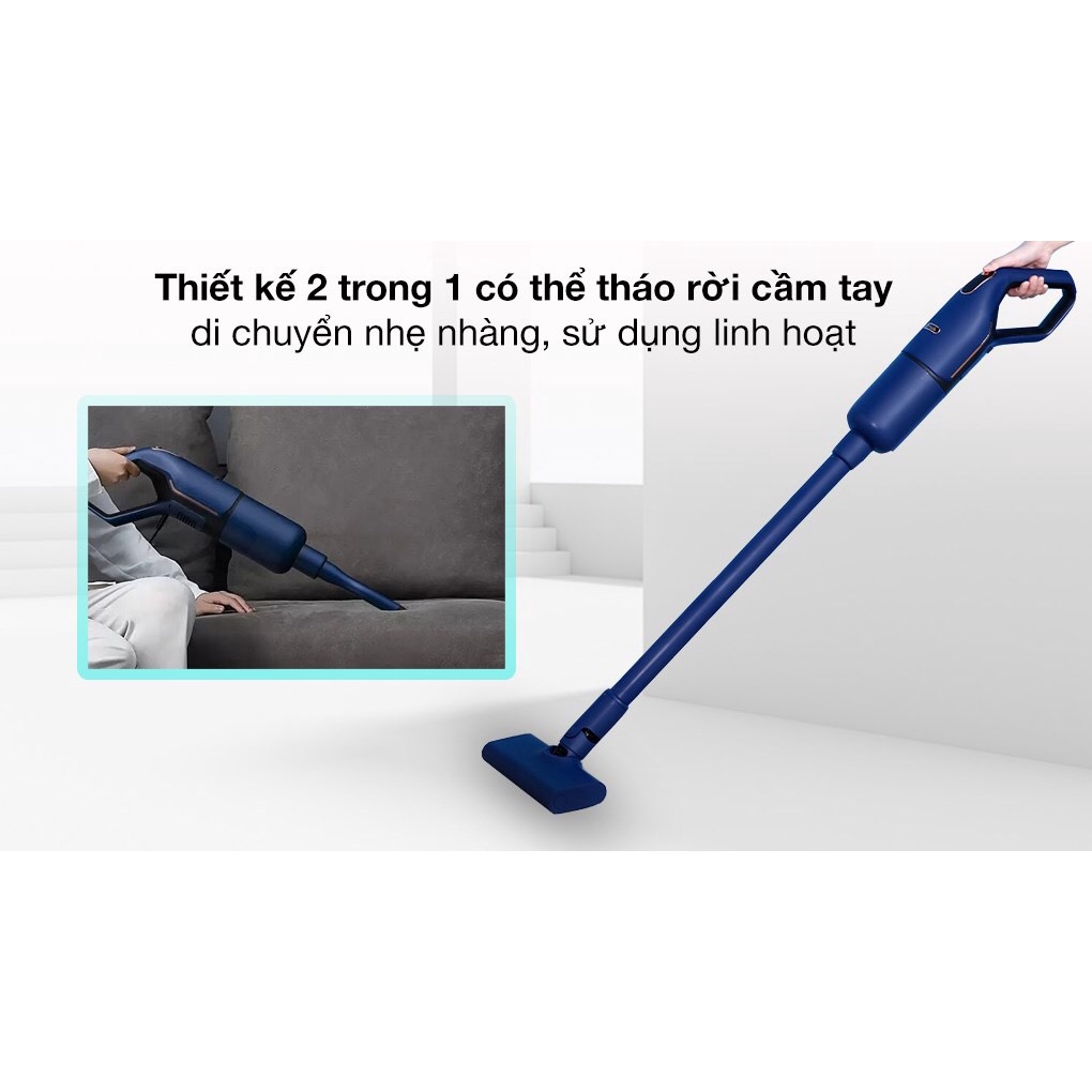 (*)GIAO HỎA TỐC Máy Hút Bụi Cầm Tay Deerma DX1000 Lực Hút Siêu Mạnh 16000Pa