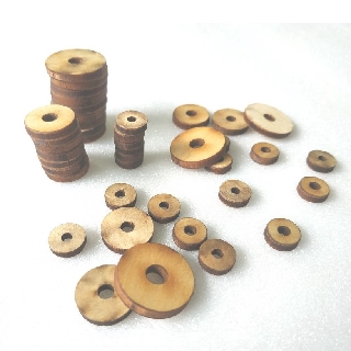 [Nhiều lựa chọn] Combo 10 vòng gỗ tròn trang trí, làm mô hình, vòng tay handmade,... - Luân Air Models