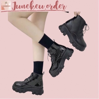 (sẵn35,36,38,39) GIÀY BỐT ULZZANG OXFORD ĐỘN ĐẾ CAO CỔ THẤP CỔ BASIC - FORM TO HƠN 0,5 SIZE