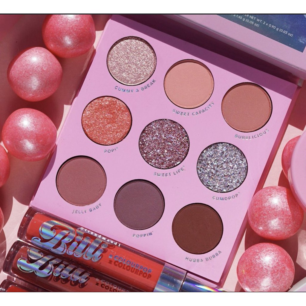 (HÀNG CHUẨN MỸ) Bảng mắt Colourpop các loại