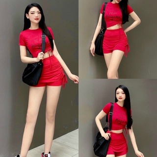 Quần váy rút dây thể thao