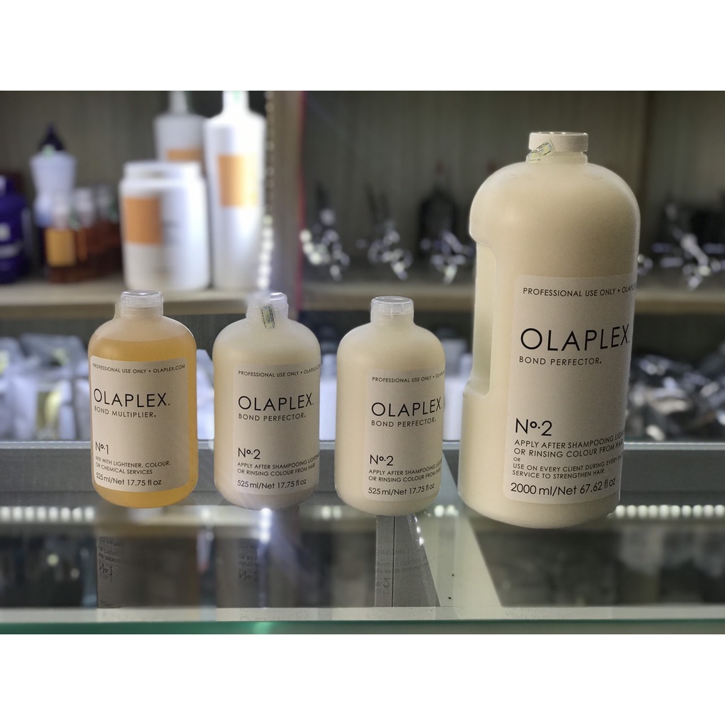 Bộ Phục Hồi Olaplex Phục Hồi Tóc Hư Tổn Số 1 + 2 (gồm 3 chai) 525ml*3