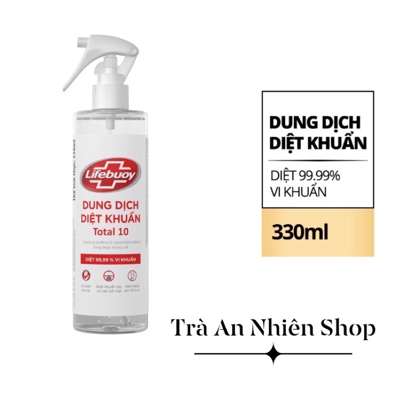 Dung Dịch Diệt Khuẩn Lifebuoy Total 10 - 330ml/chai