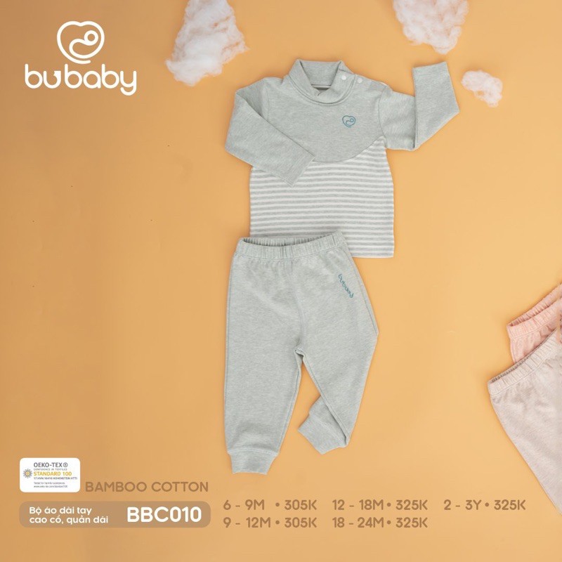 Bộ quần áo sợi tre bông Bubaby