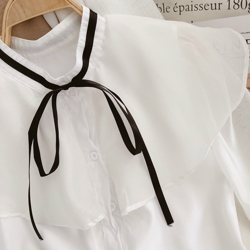 Áo somi peplum chất voan cao cấp siêu xinh sang chảnh kèm ảnh thật | BigBuy360 - bigbuy360.vn