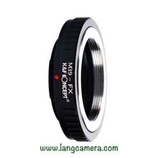 Ngàm chuyển M39-FX hiệu K&F Concept (sử dụng lens M39, LTM trên máy Fujifilm)