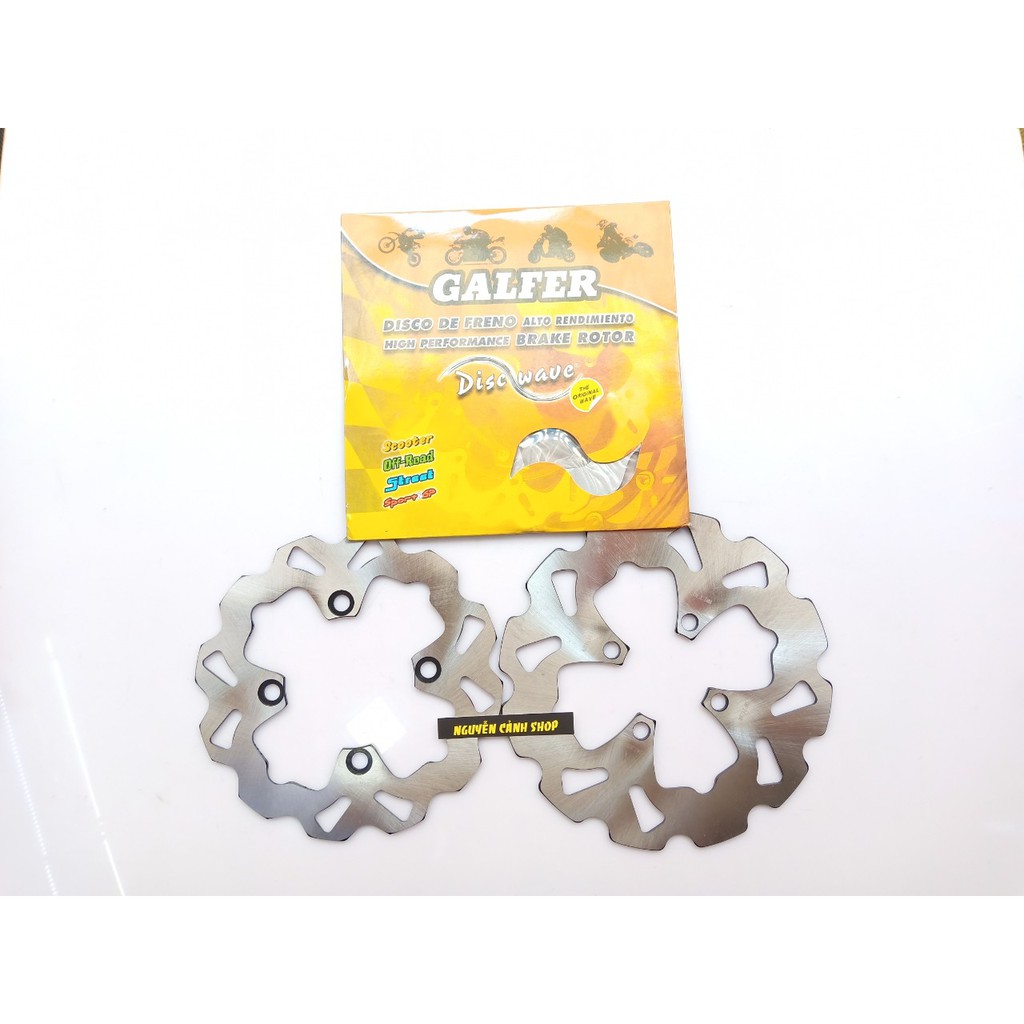 cặp đĩa exciter 135 galfer