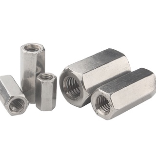 Bịch 100 khớp nối ty ren m6, m8, m10, m12, m14, m16 hàng đẹp giá tốt