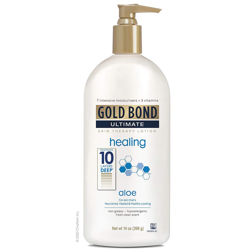 Dưỡng thể giúp phục hồi da Gold Bond Ultimate Healing Skin Therapy Lotion 155g/396g/566g (Mỹ)