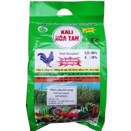 Phân Bón Kali Tan Sunphat - Kali Trắng K2SO4 - Gói 1Kg7956