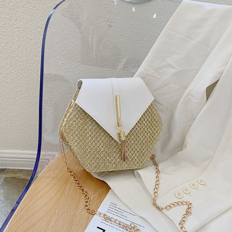 Túi Xách Đan Rơm Thời Trang Hè Cho Nữ