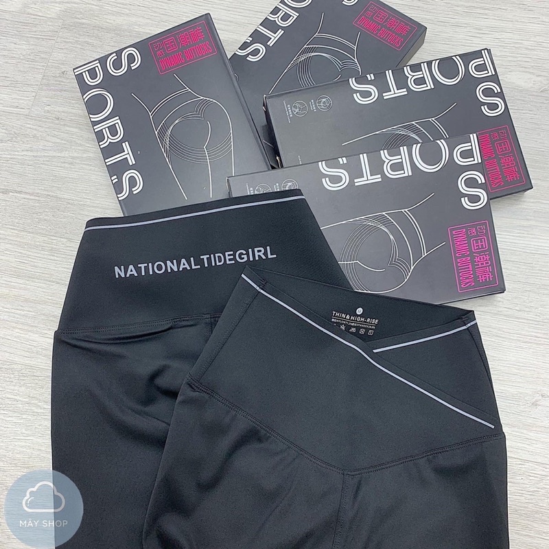 Quần Legging Nữ⚡HÀNG ĐẸP⚡Quần Legging Cạp Chéo Co Dãn 4 Chiều,Ống Bó Tôn Dáng Mẫu Mới 2021_Kim Anh Shop