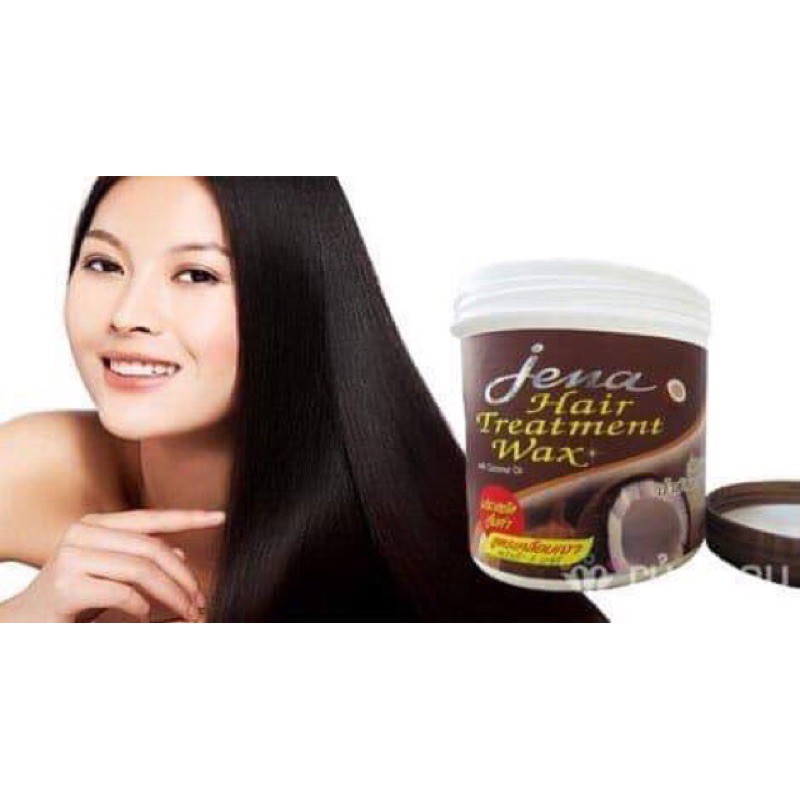 kem ủ tóc tinh dầu dừa Jena Coconut Hair Treatment Wax 500ml(mầu nâu)