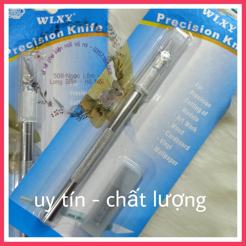 dao cắt bột inox chống gỉ chuyên dụng cho thợ nail