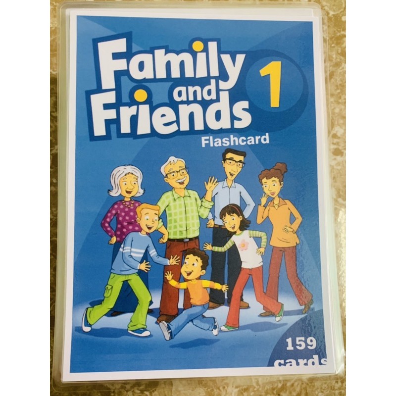 Flashcard family and friends 1st edition
