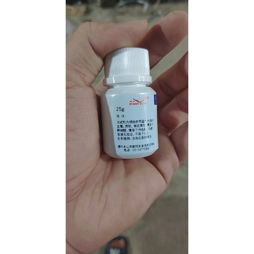 Hoá chất Cadmium hạt Cd lọ 25g  CAS 7440-43-9 cadmium powder