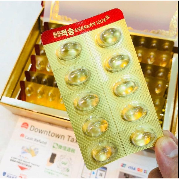 NỘI ĐỊA HÀN - TINH DẦU THÔNG ĐỎ JEONG SONG HÀN QUỐC 120 VIÊN | BigBuy360 - bigbuy360.vn