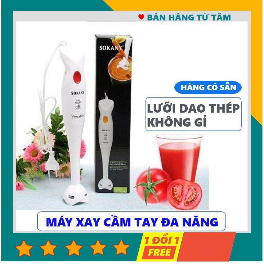 Máy xay cầm tay đa năng Sokany HB250 Công suất 300W