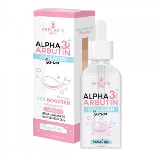 Serum Kích Trắng Alpha Arbutin Bổ Sung Collagen Ngăn Ngừa Lão Hóa Mờ Thâm Sạm Đều Màu Da 3+ Plus – Khongcoson